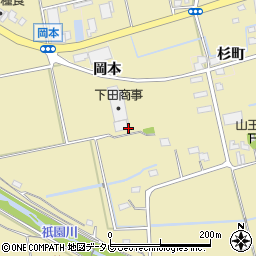 佐賀県小城市三日月町織島2116周辺の地図