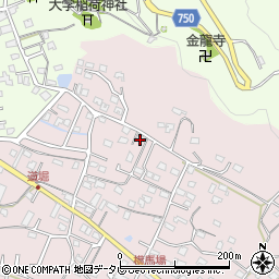 福岡県久留米市高良内町348周辺の地図
