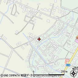 福岡県久留米市津福本町1827-4周辺の地図