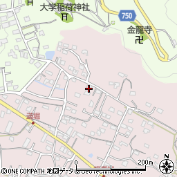 福岡県久留米市高良内町349周辺の地図