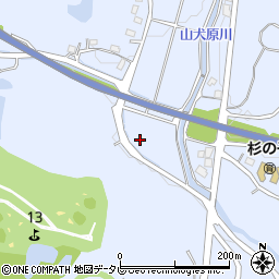 佐賀県多久市北多久町大字小侍周辺の地図
