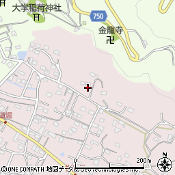 福岡県久留米市高良内町385周辺の地図
