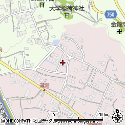 福岡県久留米市高良内町2周辺の地図