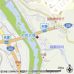 大分県日田市日高2512周辺の地図