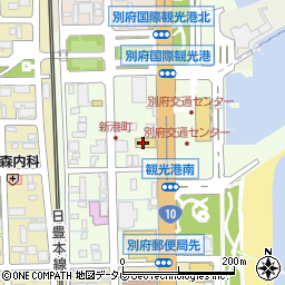 株式会社明林堂書店　別府本店周辺の地図