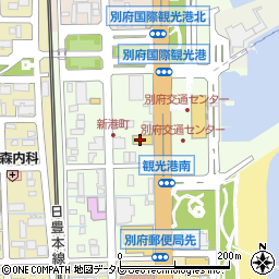 株式会社明林堂書店　別府本店周辺の地図