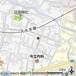 福岡県久留米市西町327周辺の地図