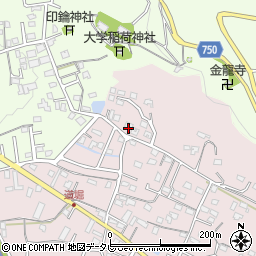 福岡県久留米市高良内町363周辺の地図