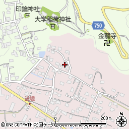 福岡県久留米市高良内町361周辺の地図