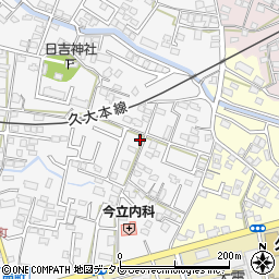 福岡県久留米市西町327-6周辺の地図