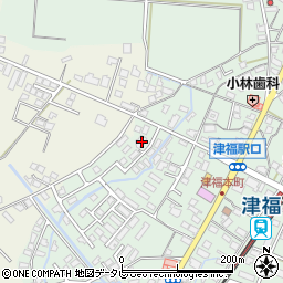 福岡県久留米市津福本町1842周辺の地図