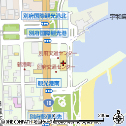 株式会社別府交通センター周辺の地図