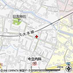 福岡県久留米市西町331周辺の地図