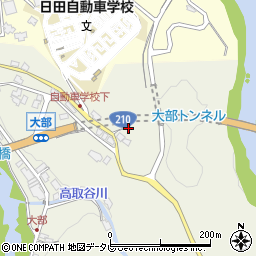 大分県日田市日高2727周辺の地図