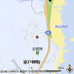 赤穂化成株式会社　深層水事業所周辺の地図