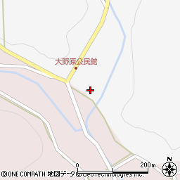 大分県玖珠郡玖珠町四日市1667周辺の地図