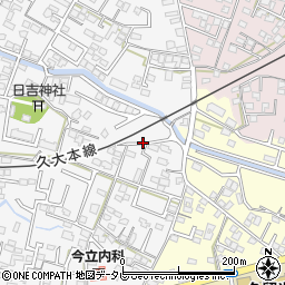 福岡県久留米市西町336-6周辺の地図