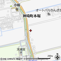 佐賀県神埼市神埼町本堀1508周辺の地図