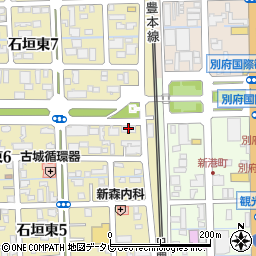 九州労働金庫別府支店周辺の地図