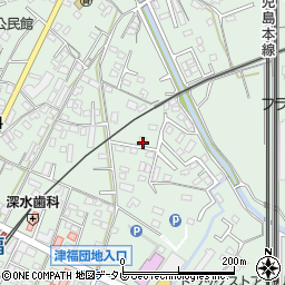 福岡県久留米市津福本町1475周辺の地図