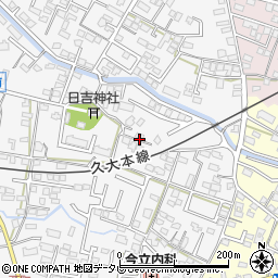 福岡県久留米市西町342-3周辺の地図