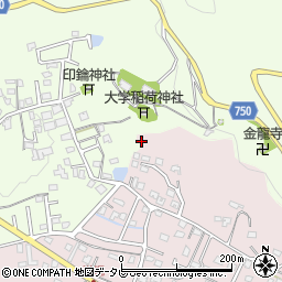 福岡県久留米市高良内町373周辺の地図