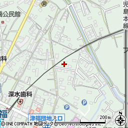 福岡県久留米市津福本町1478周辺の地図