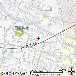 福岡県久留米市西町342-10周辺の地図