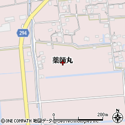 佐賀県佐賀市金立町薬師丸周辺の地図