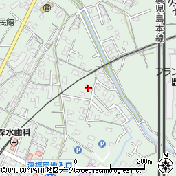 福岡県久留米市津福本町1479周辺の地図