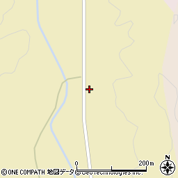 愛媛県宇和島市三間町戸雁998周辺の地図