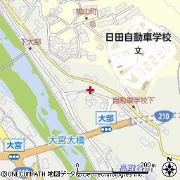 大分県日田市日高2500-2周辺の地図
