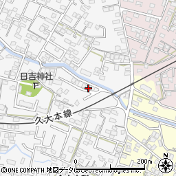 福岡県久留米市西町685-5周辺の地図