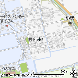 佐賀県神埼市神埼町本堀2607-10周辺の地図
