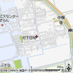 佐賀県神埼市神埼町本堀2607-12周辺の地図