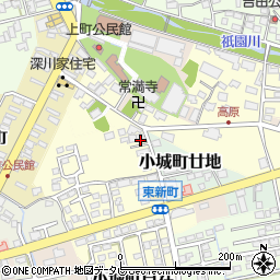 佐賀県小城市高原257周辺の地図