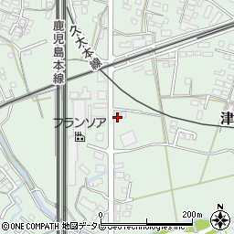 福岡県久留米市津福本町846周辺の地図