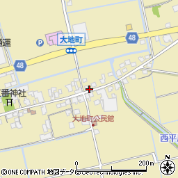 佐賀県小城市三日月町織島2596-1周辺の地図