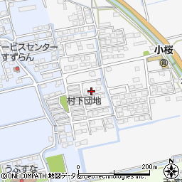 佐賀県神埼市神埼町本堀2607-7周辺の地図