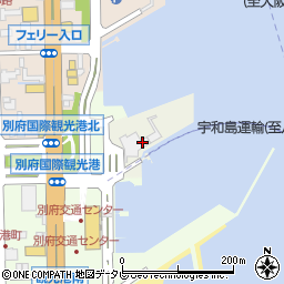 別府国際観光港ＦＴ（宇和島運輸）周辺の地図