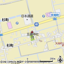佐賀県小城市三日月町織島1497周辺の地図