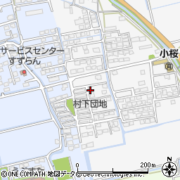 佐賀県神埼市神埼町本堀2607-3周辺の地図