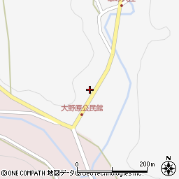 大分県玖珠郡玖珠町四日市1658周辺の地図