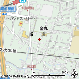 福岡県久留米市津福本町504周辺の地図
