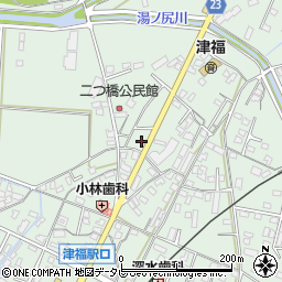 福岡県久留米市津福本町1902-2周辺の地図