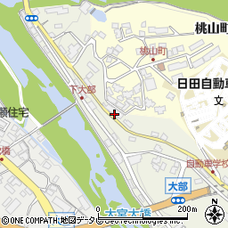 大分県日田市日高2437-10周辺の地図