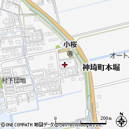 佐賀県神埼市神埼町本堀2582-12周辺の地図