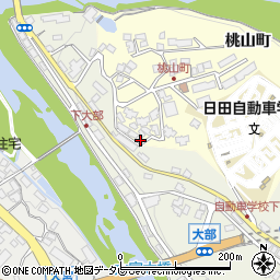 大分県日田市日高2437-8周辺の地図