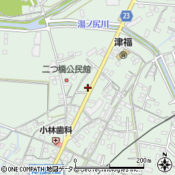 福岡県久留米市津福本町1904周辺の地図