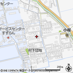 佐賀県神埼市神埼町本堀2613-2周辺の地図